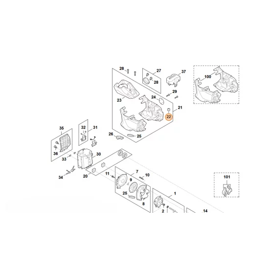 STIHL  Uszczelka FA03 609 0100